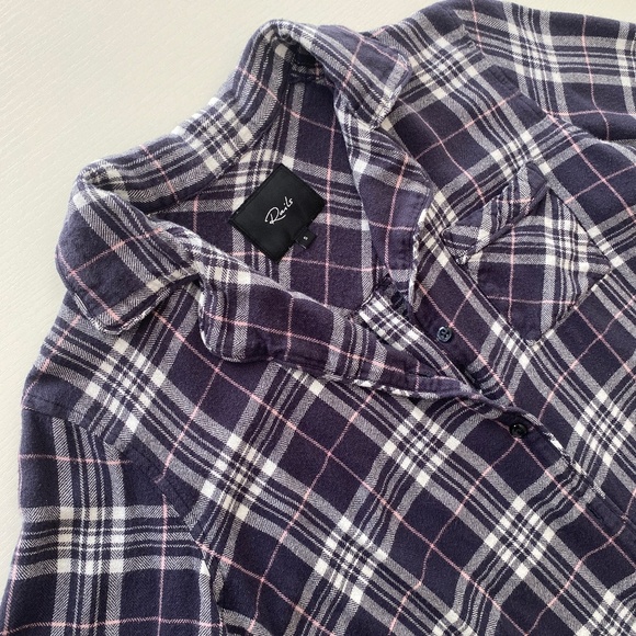 Rails Clara Flannel Pajama Top Size Small - Picture 7 of 17